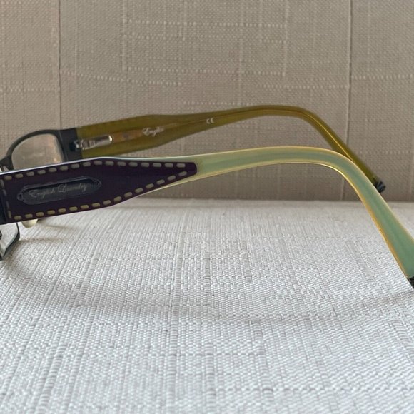 English Laundry Women Eyeglasses Frame Black/Grape Tone Glasses UNA 52[]16 135 - Picture 8 of 12